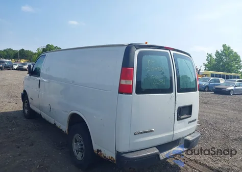 2005 Chevrolet Express z USA, uszkodzony, nr VIN 1GCGG25V051154199